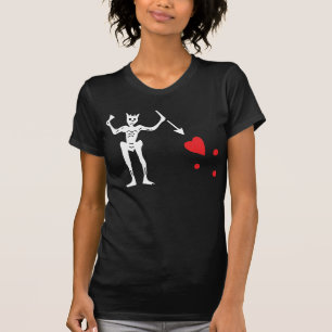 Camiseta Bandeira de pirata de Blackbeard