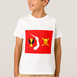 Camiseta Bandeira de pirata temperamental de Christopher