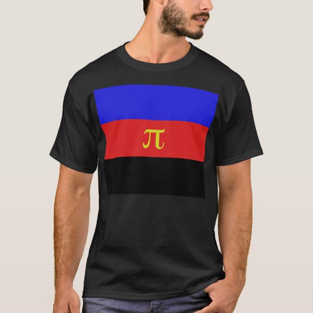 Camiseta Bandeira de Polyamory (Frente)