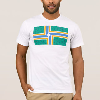 Camiseta Bandeira de Portland do tapete do aeroporto de PDX