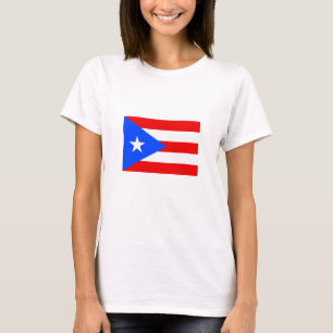 Camiseta Bandeira de Porto Rico