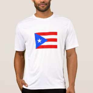 Camiseta Bandeira de Porto Rico