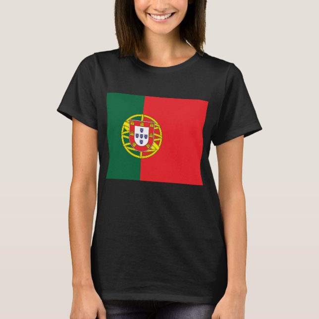 Camiseta Bandeira de Portugal (Frente)