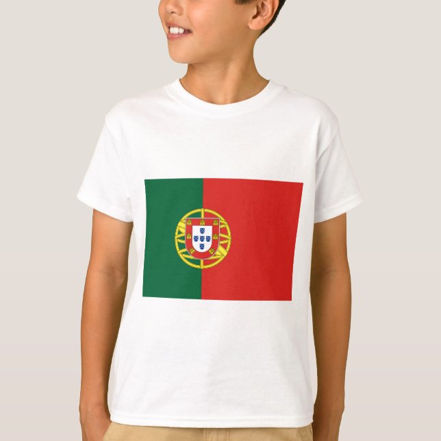 Camiseta Bandeira de Portugal (Frente)
