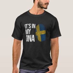 Camiseta Bandeira de presente da Suécia Sverige Vintage Sué