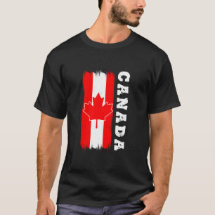 Camiseta Bandeira de Presente do Canadá Varsity Canadense T