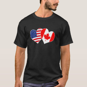 Camiseta Bandeira de Presente do Canadá Varsity Canadense T