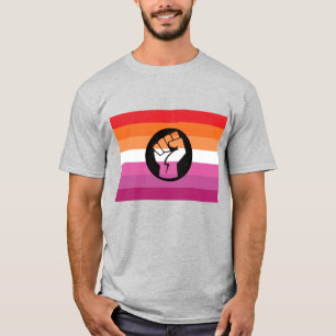 Camiseta Bandeira de Protesto Lésbica