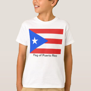 Camiseta Bandeira de Puerto Rico
