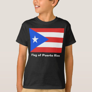 Camiseta Bandeira de Puerto Rico