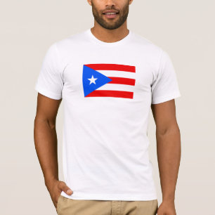 Camiseta Bandeira de Puerto Rico