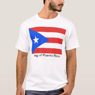Camiseta Bandeira de Puerto Rico