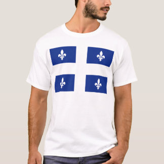 Camiseta Bandeira de Quebeque