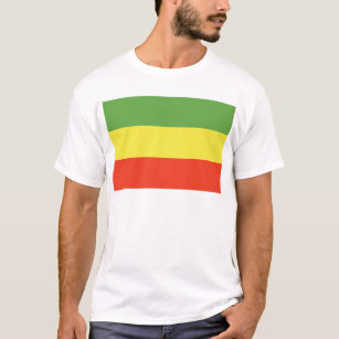 Camiseta Bandeira de Rastafarian