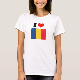Camiseta Bandeira de República do Tchad