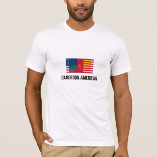 Camiseta Bandeira de República dos Camarões América do