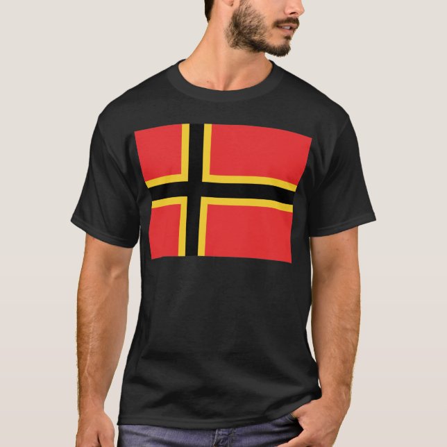 Camiseta Bandeira de Resistência Alemã (1944) (Frente)