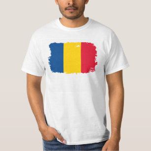 Camiseta Bandeira de Romania