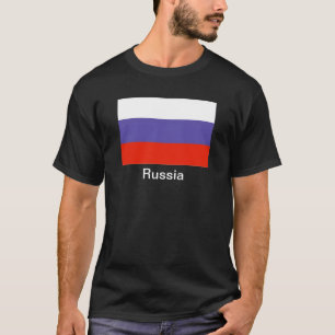 Camiseta Bandeira de Rússia