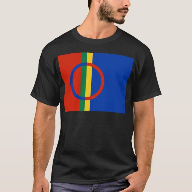 Camiseta Bandeira de Sami (Frente)