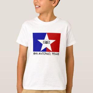 Camiseta Bandeira de San Antonio