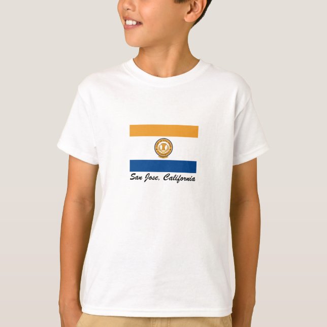 Camiseta Bandeira de San Jose (Frente)