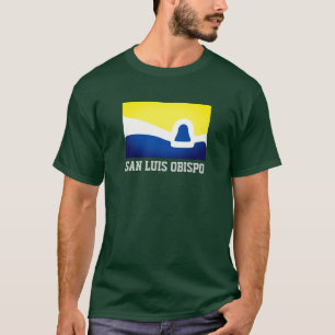 Camiseta Bandeira de San Luis Obispo, Califórnia