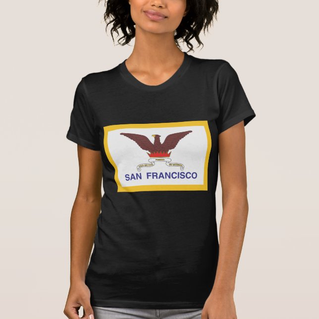 Camiseta Bandeira de São Francisco (Frente)