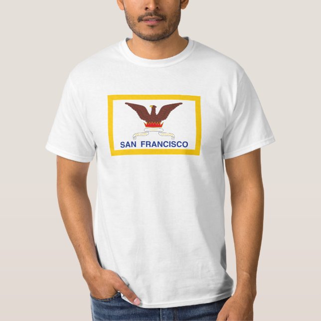 Camiseta Bandeira de São Francisco (Frente)