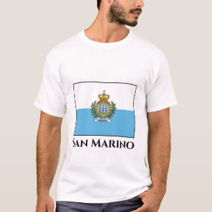 Camiseta Bandeira de São Marino