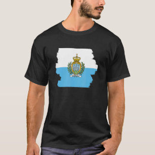 Camiseta Bandeira De São Marino 3
