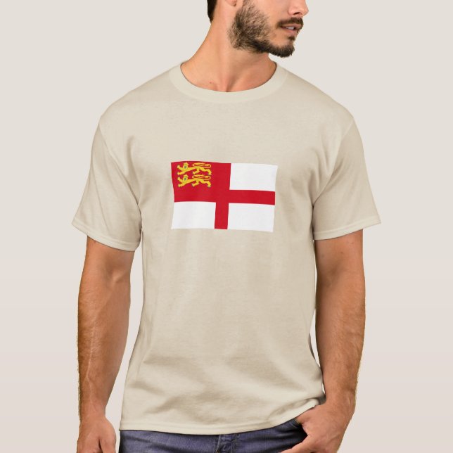 Camiseta Bandeira de Sark (Frente)