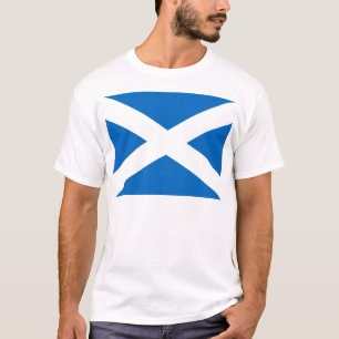 Camiseta Bandeira de Scotland ou de Saltire
