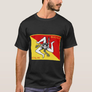 Camiseta Bandeira de Sicília