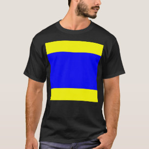 Camiseta Bandeira de Sinalização Marítima Internacional Del