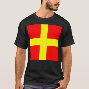 Camiseta Bandeira de Sinalização Marítima Internacional Rom