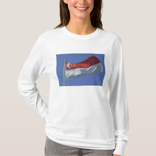Camiseta Bandeira de Singapura