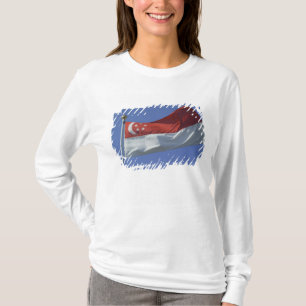 Camiseta Bandeira de Singapura