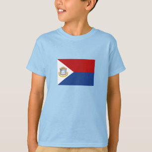 Camiseta Bandeira de Sint Maarten