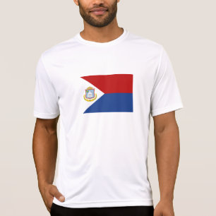 Camiseta Bandeira de Sint Maarten