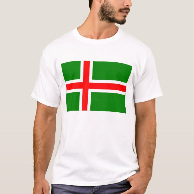 Camiseta Bandeira de Småland (não oficial) (Frente)