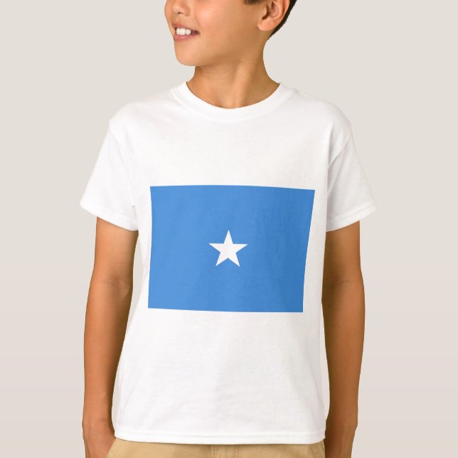 Camiseta Bandeira de Somália (Frente)