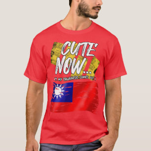 Camiseta Bandeira de Taiwan orgulhosa até aos meus taiwanes
