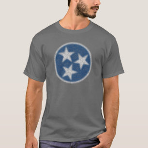 Camiseta Bandeira de Tennessee do vintage