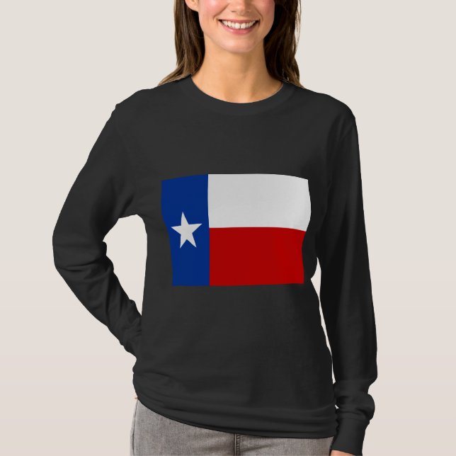 Camiseta bandeira de texas (Frente)