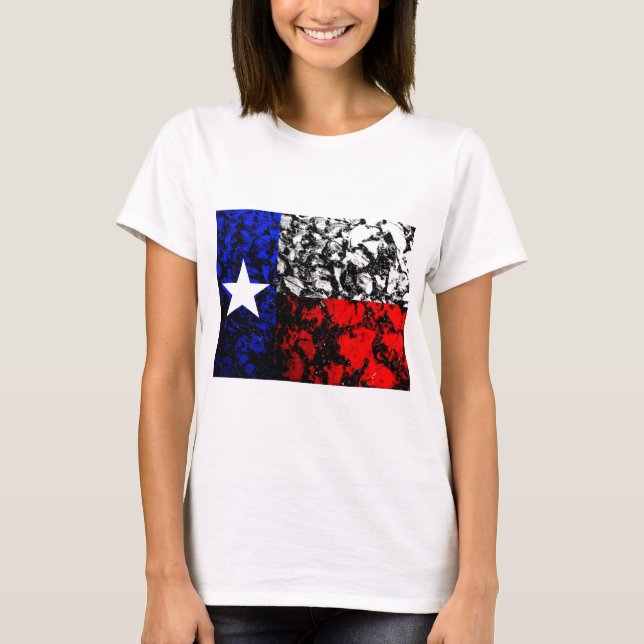 Camiseta Bandeira de Texas (Frente)