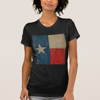 Camiseta Bandeira de Texas do vintage