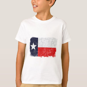 CAMISETA BANDEIRA DE TEXAS ENVELHECIDA