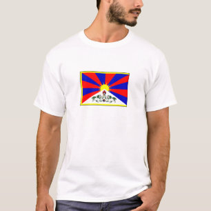 Camiseta Bandeira de Tibet