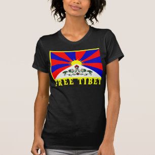 Camiseta Bandeira de Tibet
